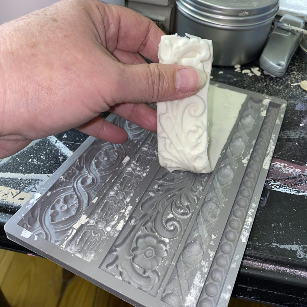 Iod mould, air dry clay